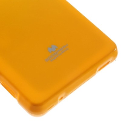Sony Xperia Z3 Compact geltonas Mercury kieto silikono (TPU) dėklas / Priedai.lt