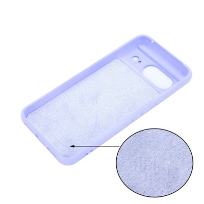 Google Pixel 8 Shell (TPU) твердый силиконовый чехол - фиолетовый | Vacins.lv