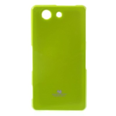Sony Xperia Z3 Compact Mercury zaļš cieta silikona (TPU) futrālis / Vacins.lv