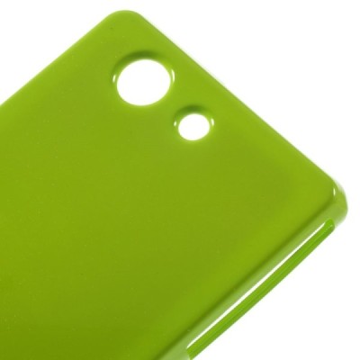 Sony Xperia Z3 Compact žalias Mercury kieto silikono (TPU) dėklas / Priedai.lt