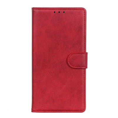 Xiaomi Redmi Note 8T открываемый красный кожаный чехол - книжка | Vacins.lv