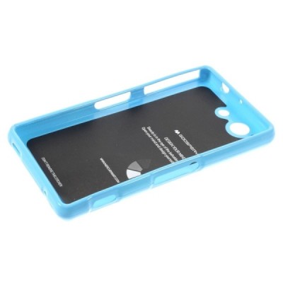 Sony Xperia Z3 Compact Mercury gaiši zils cieta silikona (TPU) futrālis / Vacins.lv