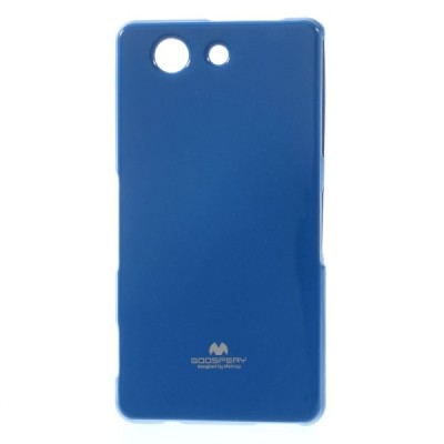Sony Xperia Z3 Compact Mercury tumši zils cieta silikona (TPU) futrālis / Vacins.lv