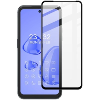 Nokia XR20 „Imak“ Tempered Glass melns ekrāna aizsargstikls | Vacins.lv