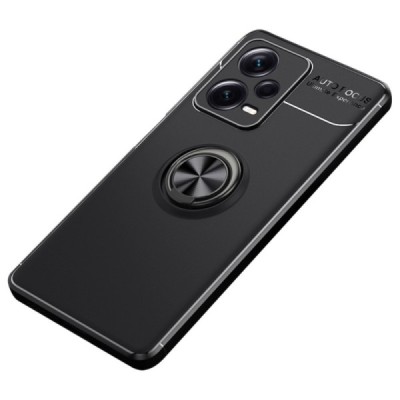 Xiaomi Redmi Note 12 Pro+ 5G „FOCUS“ Kickstand (TPU) твердый силиконовый чехол - чёрный | Vacins.lv