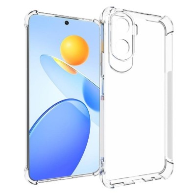 Улучшенная защита Huawei Honor 90 Lite (X50i) прозрачный чехол из твердого силикона (TPU) | Vacins.lv