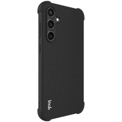 Samsung Galaxy S23 FE (Fan Edition) Imak усиленный твердый силиконовый чехол TPU - чёрный | Vacins.lv