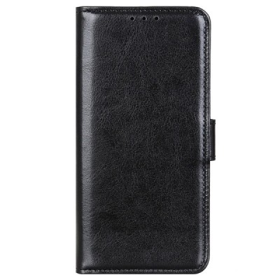 Samsung Galaxy S23 FE (Fan Edition) открываемый черный кожаный чехол - книжка | Vacins.lv