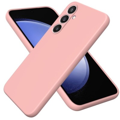 Samsung Galaxy S23 FE (Fan Edition) Shell (TPU) твердый силиконовый чехол - розовый | Vacins.lv