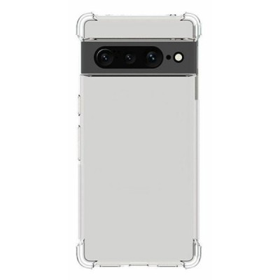 Улучшенная защита Google Pixel 7 Pro прозрачный чехол из твердого силикона (TPU) | Vacins.lv