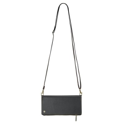 „CaseMe“ Crossbody universāls atvēramais melns ādas maciņš (XXL izmērs) | Vacins.lv