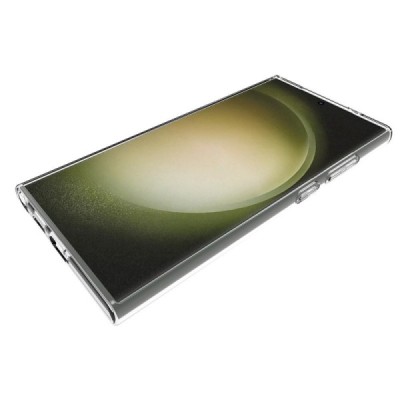 Твердый силиконовый чехол (TPU) для Samsung Galaxy S24 Ultra (SM-S928), прозрачный | Vacins.lv