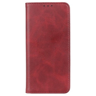 Samsung Galaxy Xcover 7 (G556B) „Split“ красный кожаный чехол-книжка | Vacins.lv