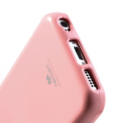 Apple iPhone 5C Mercury Color rozs cieta silikona (TPU) futrālis / Vacins.lv