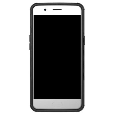OnePlus 5 „Kickstand“ pastiprinātas aizsardzības melns apvalks | Vacins.lv
