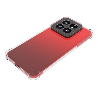 Улучшенная защита Xiaomi 14 Pro прозрачный чехол из твердого силикона (TPU) | Vacins.lv