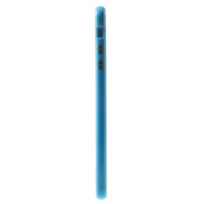 Apple iPhone 6 Plus (6s Plus) klasiskais zils cieta silikona rāmis (sānu apmale, bamperis) / Vacins.lv