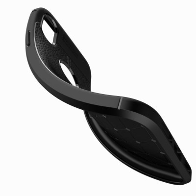 Apple iPhone Xr FOCUS cieta silikona (TPU) melns apvalks | vacins.lv