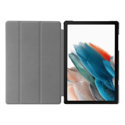 Samsung Galaxy Tab A11+ / A9+ „Cosmo“ цветной кожаный чехол-книжка (складной) | Vacins.lv