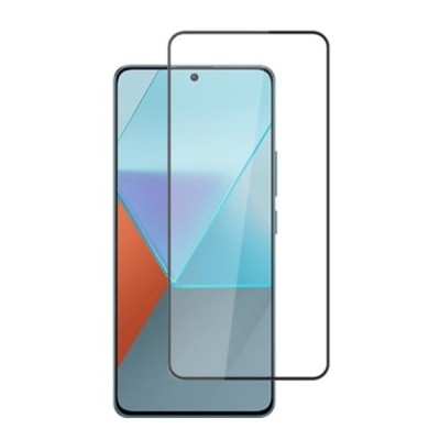 Xiaomi Redmi Note 13 Pro 5G „Mocolo“ 9H 2.5D Tempered Glass усиленная защита, черное защитное стекло с полным покрытием | Vacins