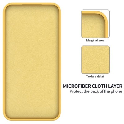 Xiaomi 14 Pro Shell (TPU) твердый силиконовый чехол - жёлтый | Vacins.lv