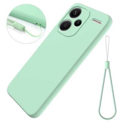 Xiaomi Redmi Note 13 Pro+ 5G Shell cieta silikona (TPU) apvalks - zaļš | Vacins.lv