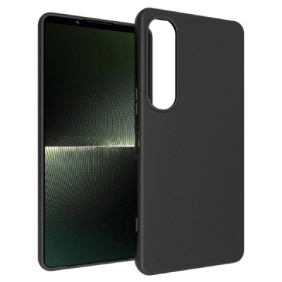 Твердый силиконовый чехол (TPU) для Sony Xperia 1 VI,чёрного цвета | Vacins.lv