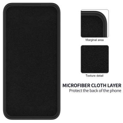 Xiaomi 14 Shell (TPU) твердый силиконовый чехол - чёрный | Vacins.lv