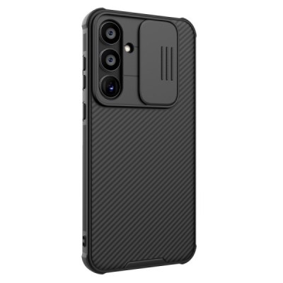 Samsung Galaxy A55 5G (SM-A556) „Nillkin“ CamShield Pro Magnetic melns apvalks | Vacins.lv