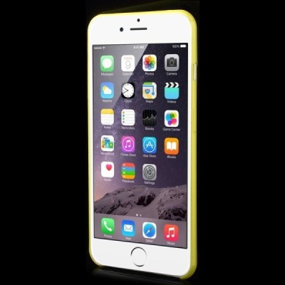 Apple iPhone 6 Plus (6s Plus) pasaulē planākais dzeltens futrālis / Vacins.lv