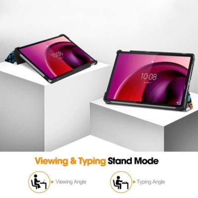 Lenovo Tab M11 (TB330FU) atvēramais „Street Art“ krāsains, maciņš | Vacins.lv