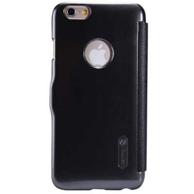 Apple iPhone 6 Plus (6s Plus) „Nillkin“ Fresh atvēramais melns futrālis / Vacins.lv