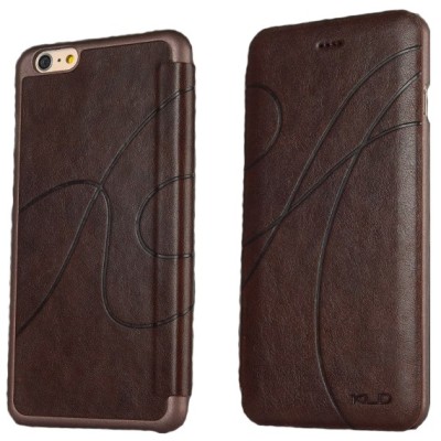 „Kalaideng“ Oscar atverčiamas rudas odinis Apple iPhone 6 Plus (6s Plus) dėklas / Priedai.lt