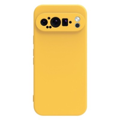 Google Pixel 9 Pro XL Shell cieta silikona (TPU) apvalks - dzeltens | vacins.lv