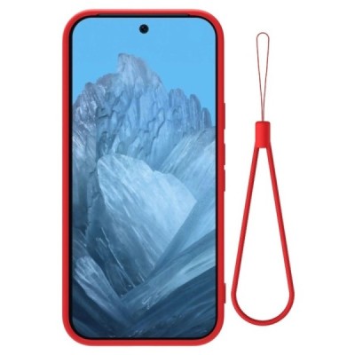 Google Pixel 9 Pro XL Shell (TPU) твердый силиконовый чехол - красный | Vacins.lv
