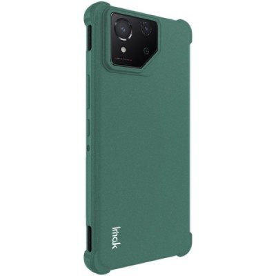 Asus Rog Phone 8 (8 Pro) Imak усиленный твердый силиконовый чехол TPU - зелёный | Vacins.lv