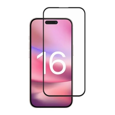 Apple iPhone 16 Mocolo 2.5D Tempered Glass melns ekrāna aizsargstikls | Vacins.lv