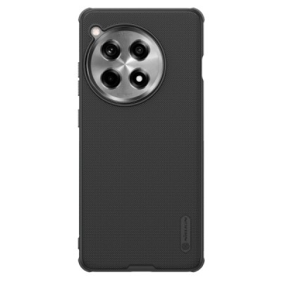 OnePlus 12R (Ace 3) „Nillkin“ Frosted Shield Pro чёрный чехол | Vacins.lv