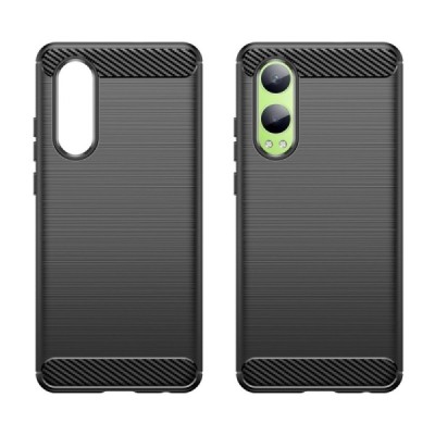 OnePlus Nord CE4 Lite 5G "Carbon" cieta silikona (TPU) melns apvalks | Vacins.lv