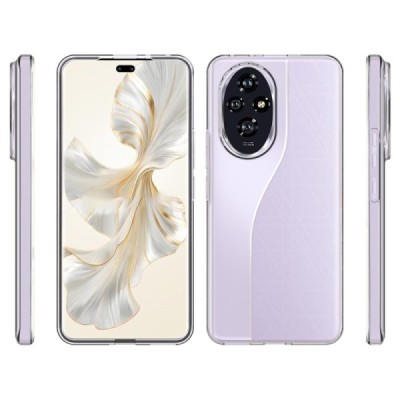 Твердый силиконовый чехол (TPU) для Honor 200 5G, прозрачный | Vacins.lv