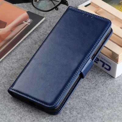 Samsung Galaxy A55 5G (SM-A556) Binfen открываемый синий кожаный чехол - книжка | Vacins.lv