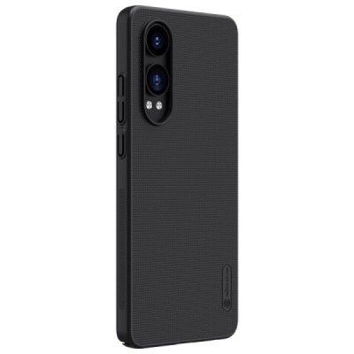 Nillkin Frosted Shield OnePlus Nord CE4 Lite 5G melns plastmasas apvalks futrālis | Vacins.lv