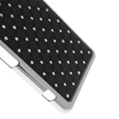 Sony Xperia Z1 Compact elegants melns futrālis ar spīduļiem / Vacins.lv