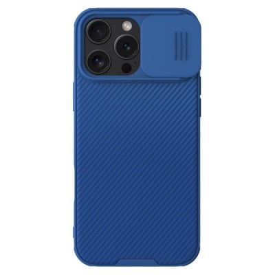 Apple iPhone 16 Pro "Nillkin" CamShield Pro Magnetic синий чехол | Vacins.lv