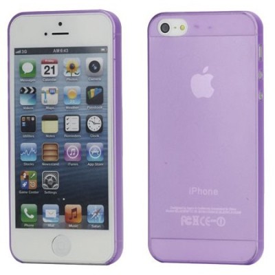 Ploniausias pasaulyje violetinis Apple iPhone SE (5, 5s) dėklas (dėkliukas) / Priedai.lt