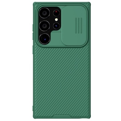 Samsung Galaxy S24 Ultra "Nillkin" CamShield Pro zaļš apvalks | Vacins.lv