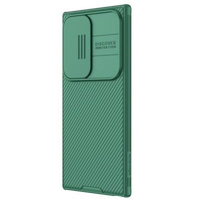 Samsung Galaxy S24 Ultra "Nillkin" CamShield Pro zaļš apvalks | Vacins.lv