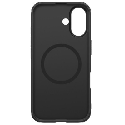 Apple iPhone 16 "Nillkin" Frosted Shield Pro Magnetic чёрный чехол | Vacins.lv
