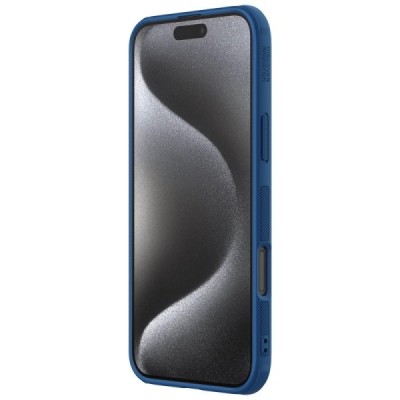 Apple iPhone 16  Pro Max "Nillkin" Frosted Shield Pro Magnetic синий чехол | Vacins.lv