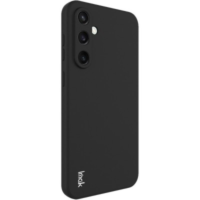 Твердый силиконовый чехол "Imak" (TPU) для Samsung Galaxy S24 FE, черного цвета | Vacins.lv